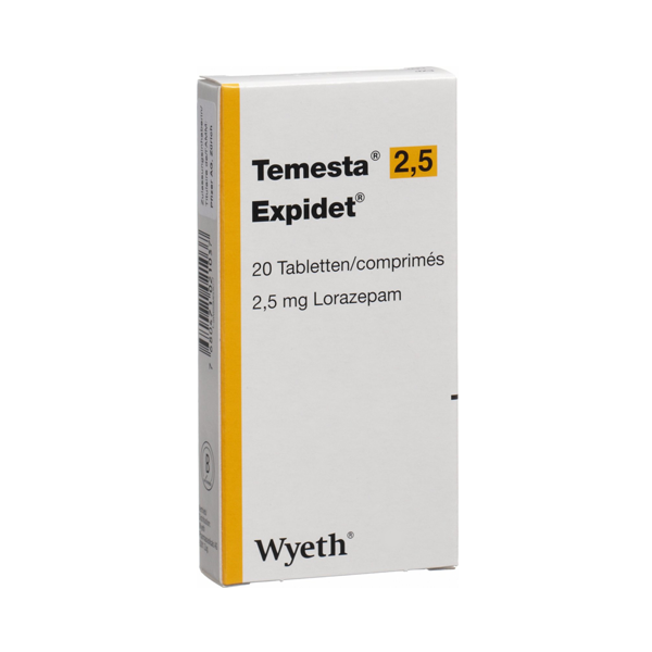 Temesta 2,5mg ohne Rezept im Onlineshop bestellen mit Versand aus Deutschland. Verschreibungspflichtige Medikamente rezeptfrei kaufen